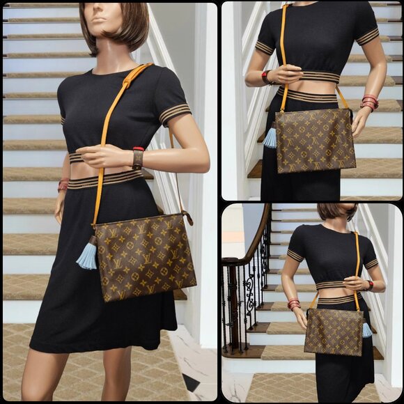 Louis Vuitton  Monogram Pouch 26cm[5KKZrE] - Picture 17 of 17